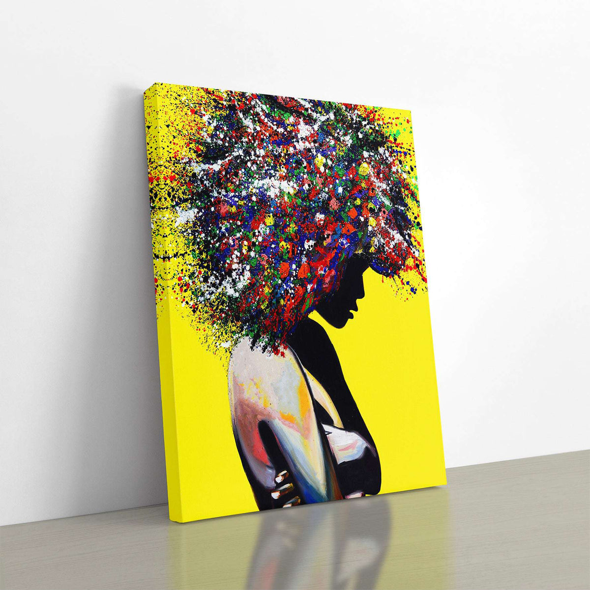 Colourful African Girl