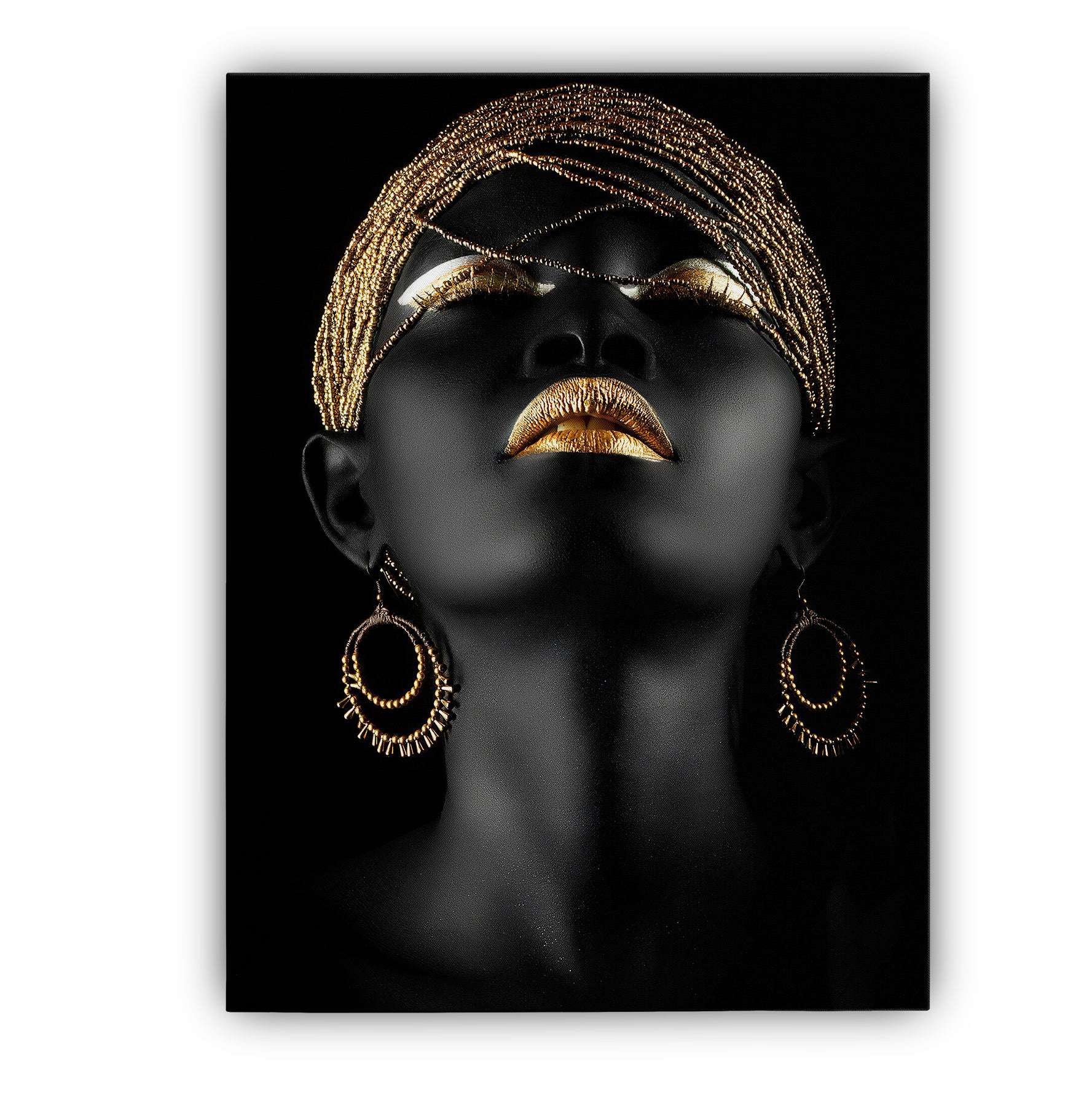 Black & Gold Woman