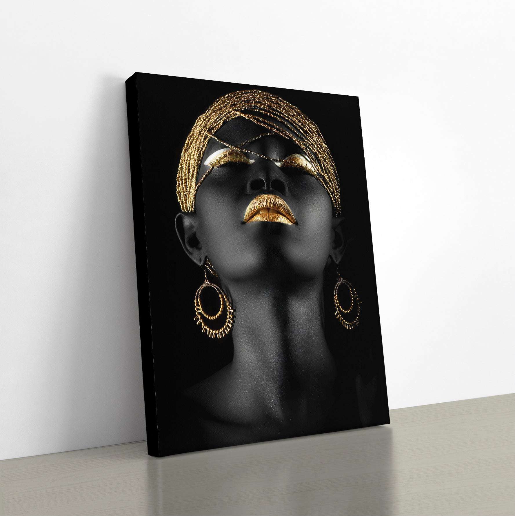 Black & Gold Woman