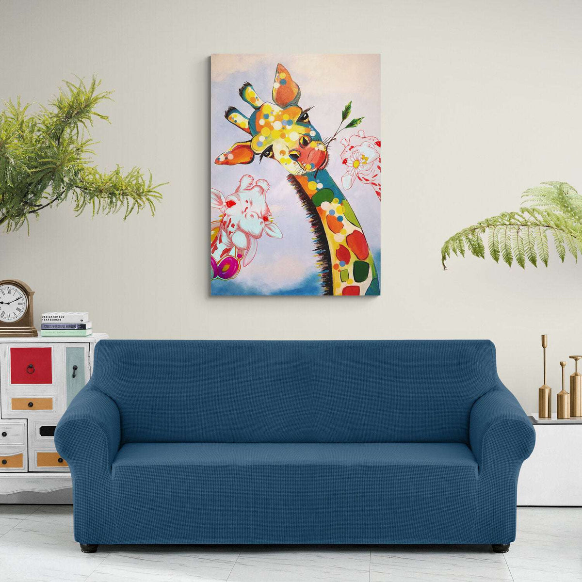 Happy Giraffe Family