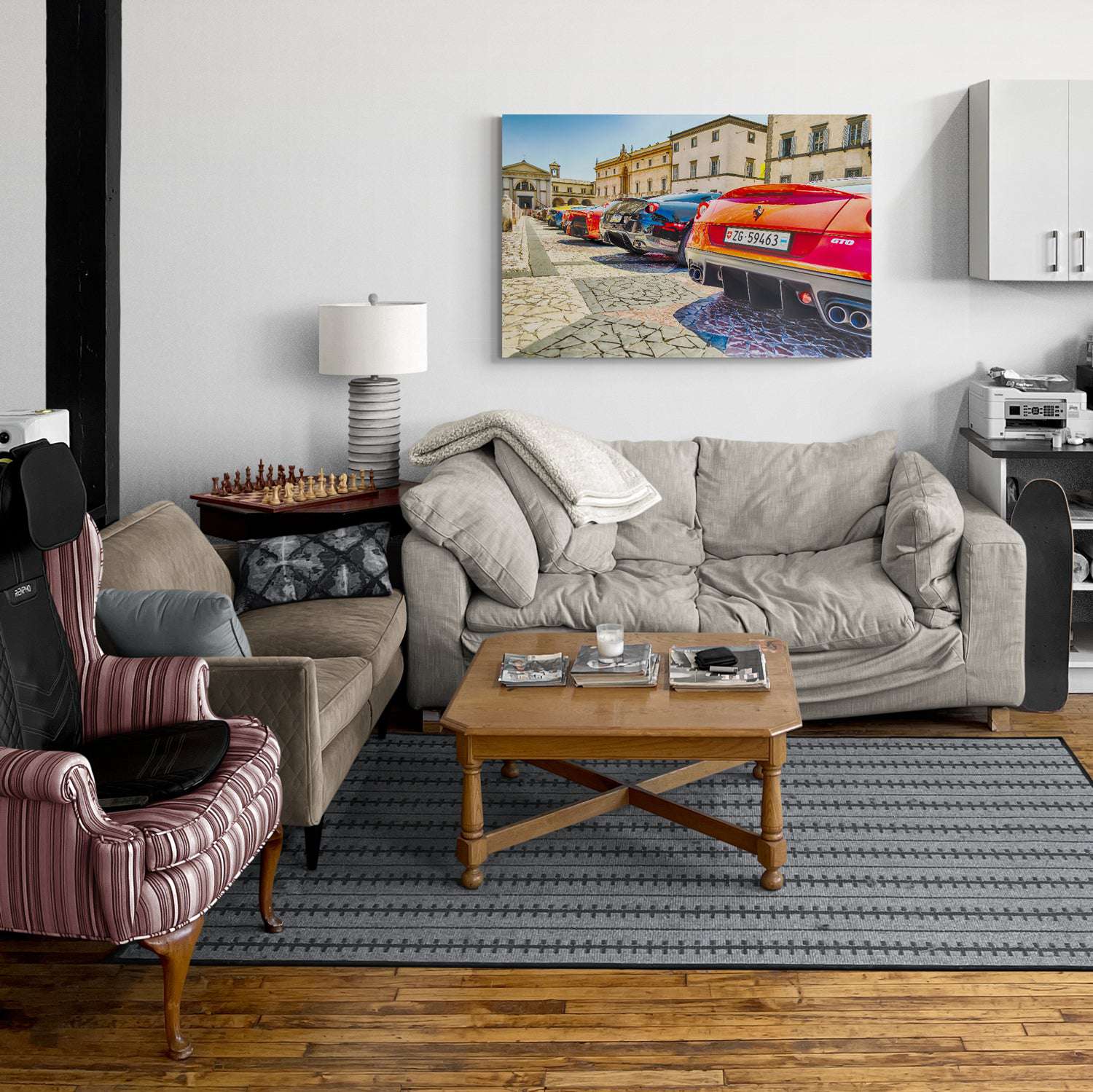 Magna Row Ferrari Row - Magna Canvas