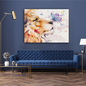 Finns Lion Canvas Wido 