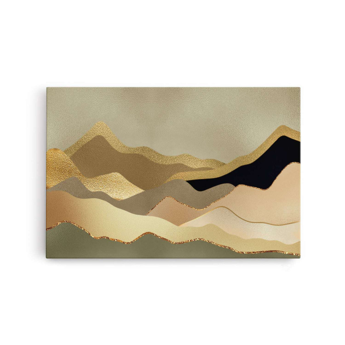 Gold Abstract Landscape
