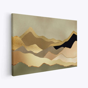 Gold Abstract Landscape