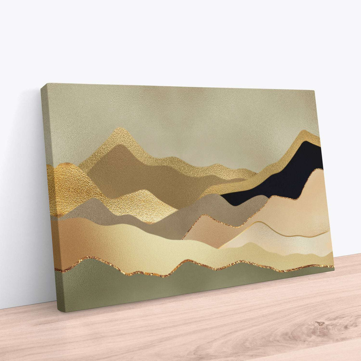 Gold Abstract Landscape