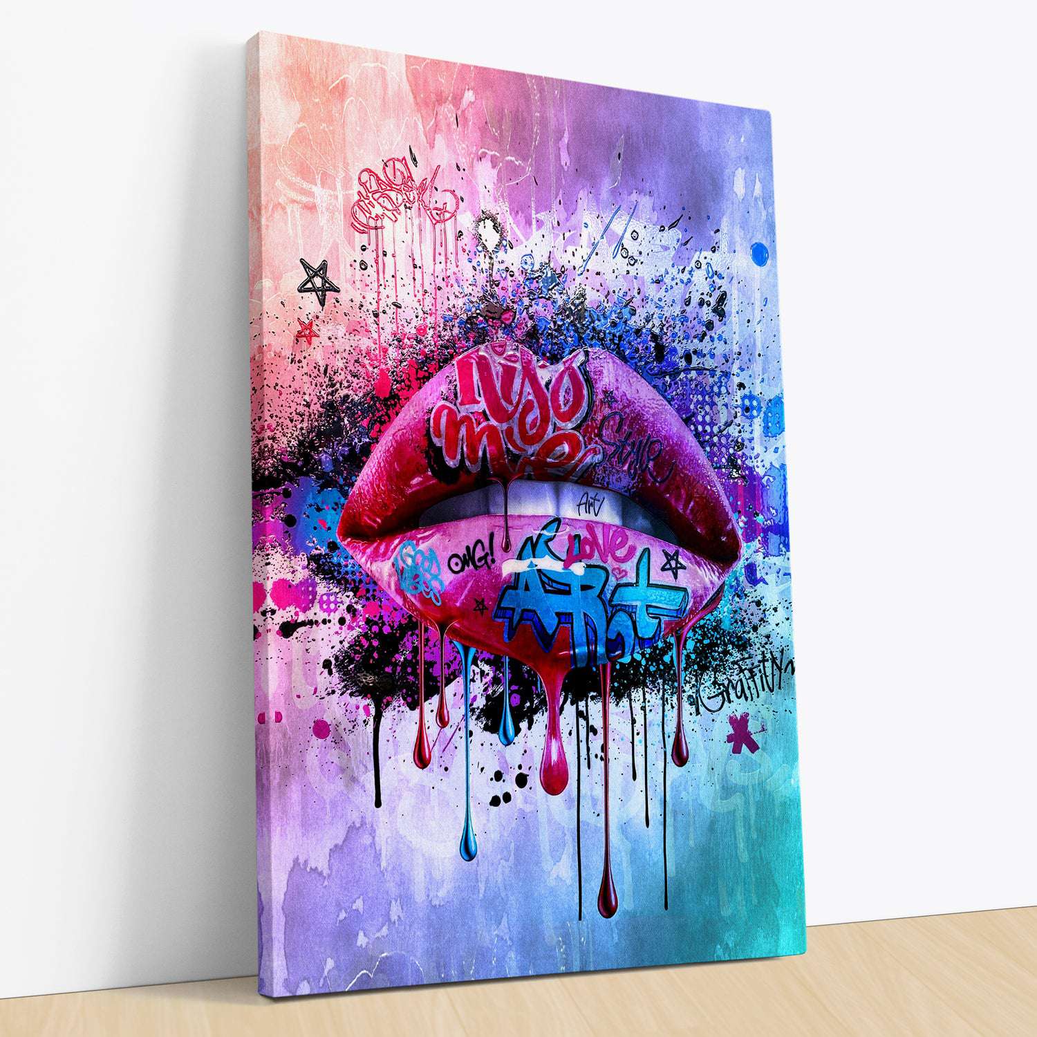 Graffiti Lips IV