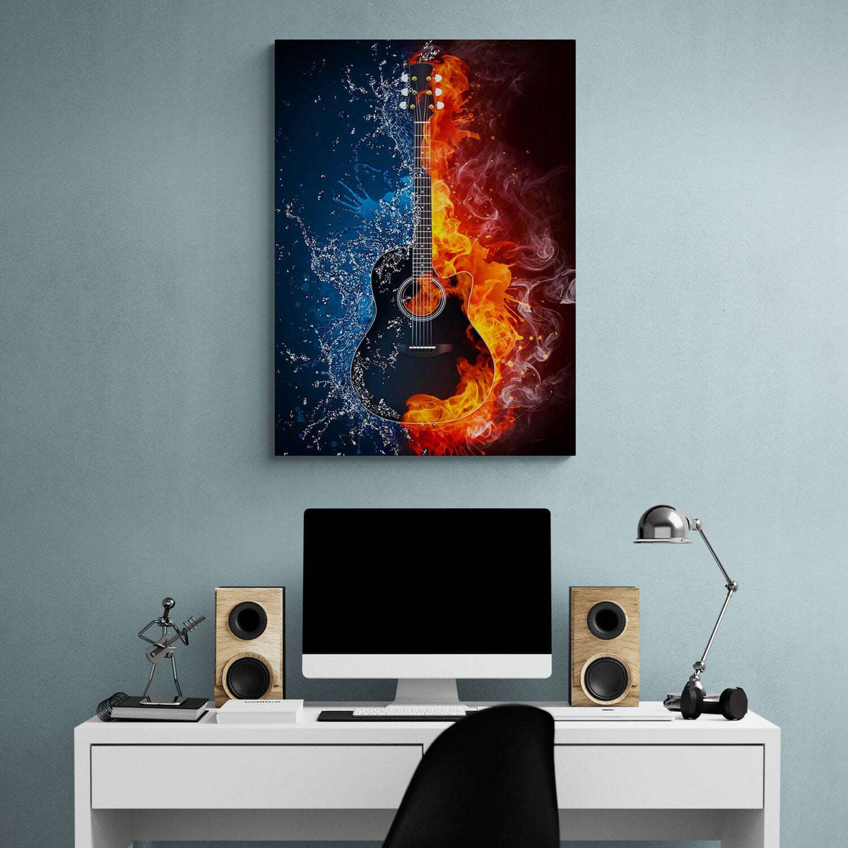 Fire &amp; Water Guitar