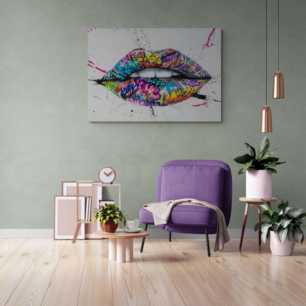 Graffiti Lips II