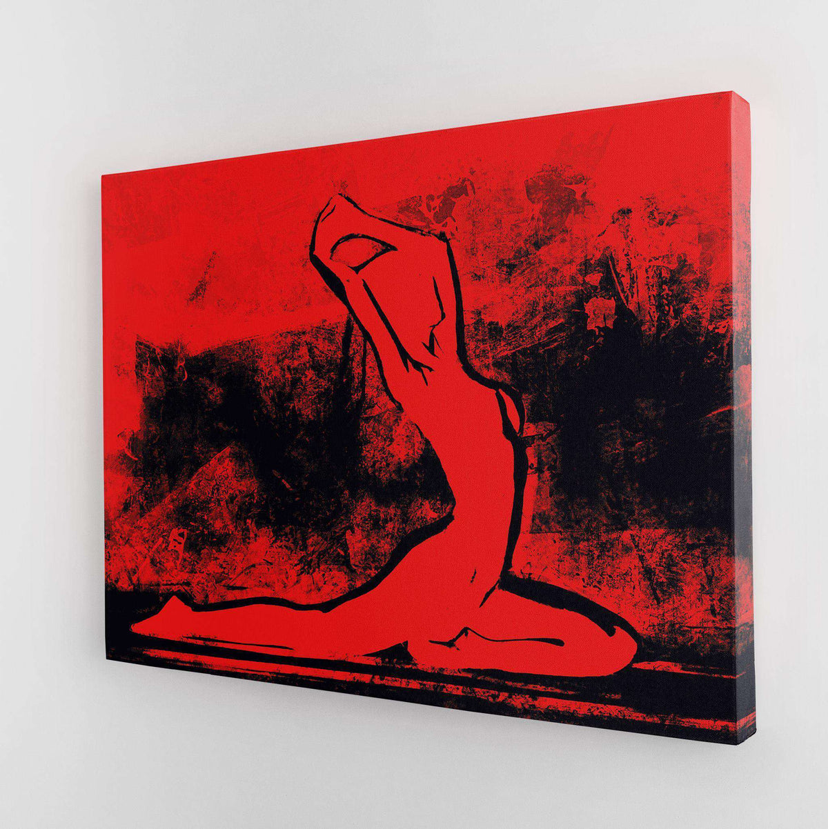 Pigeon Pose Canvas Wido 