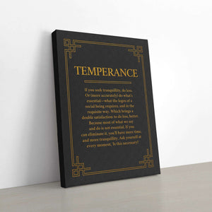 Temperance Canvas Wido 30x60 cm / 12x24″ Leather 