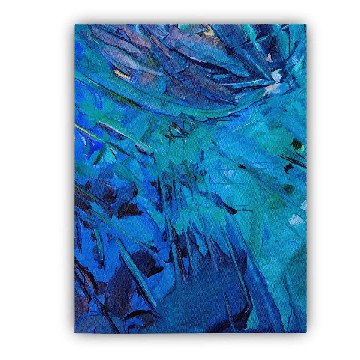 Blue Abstract I Canvas Wido 