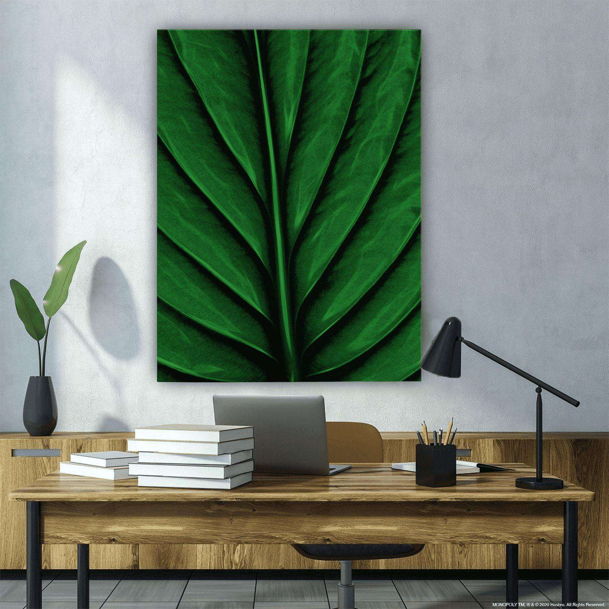 A Leaf Canvas Wido 