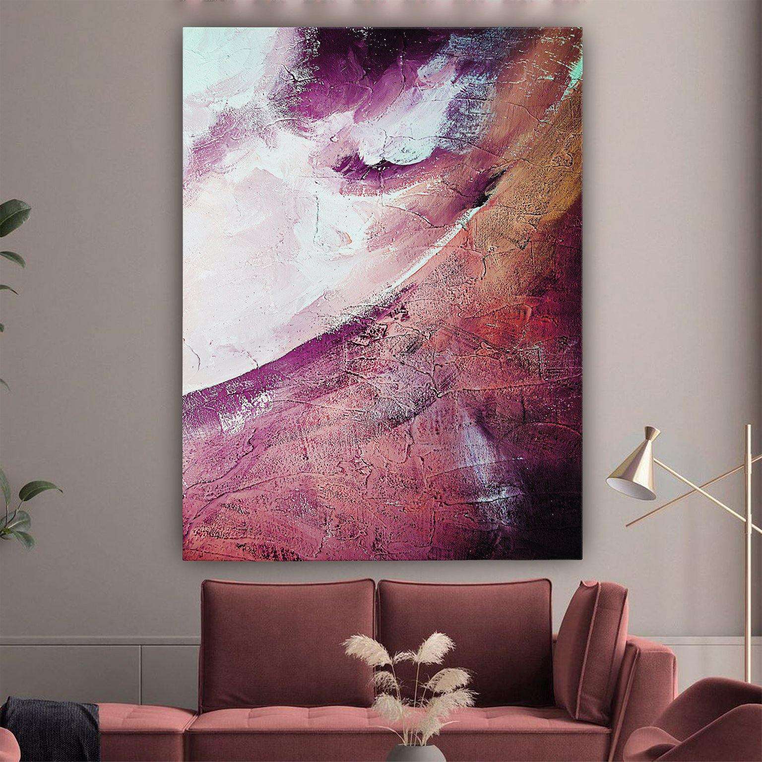 Purple Feelings Canvas Wido 