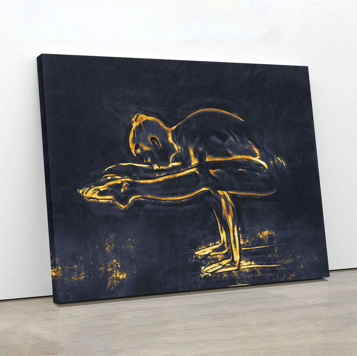 Tittibhasana Canvas Wido 