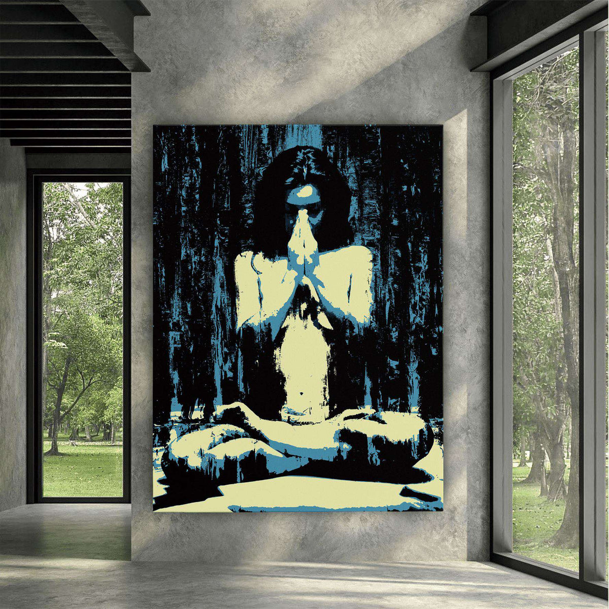 Turning Inwards Canvas Wido 