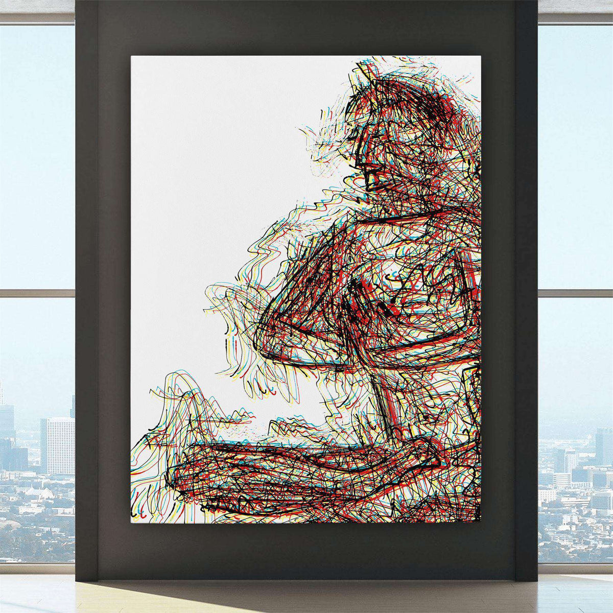 Meditation Happiness Canvas Wido 