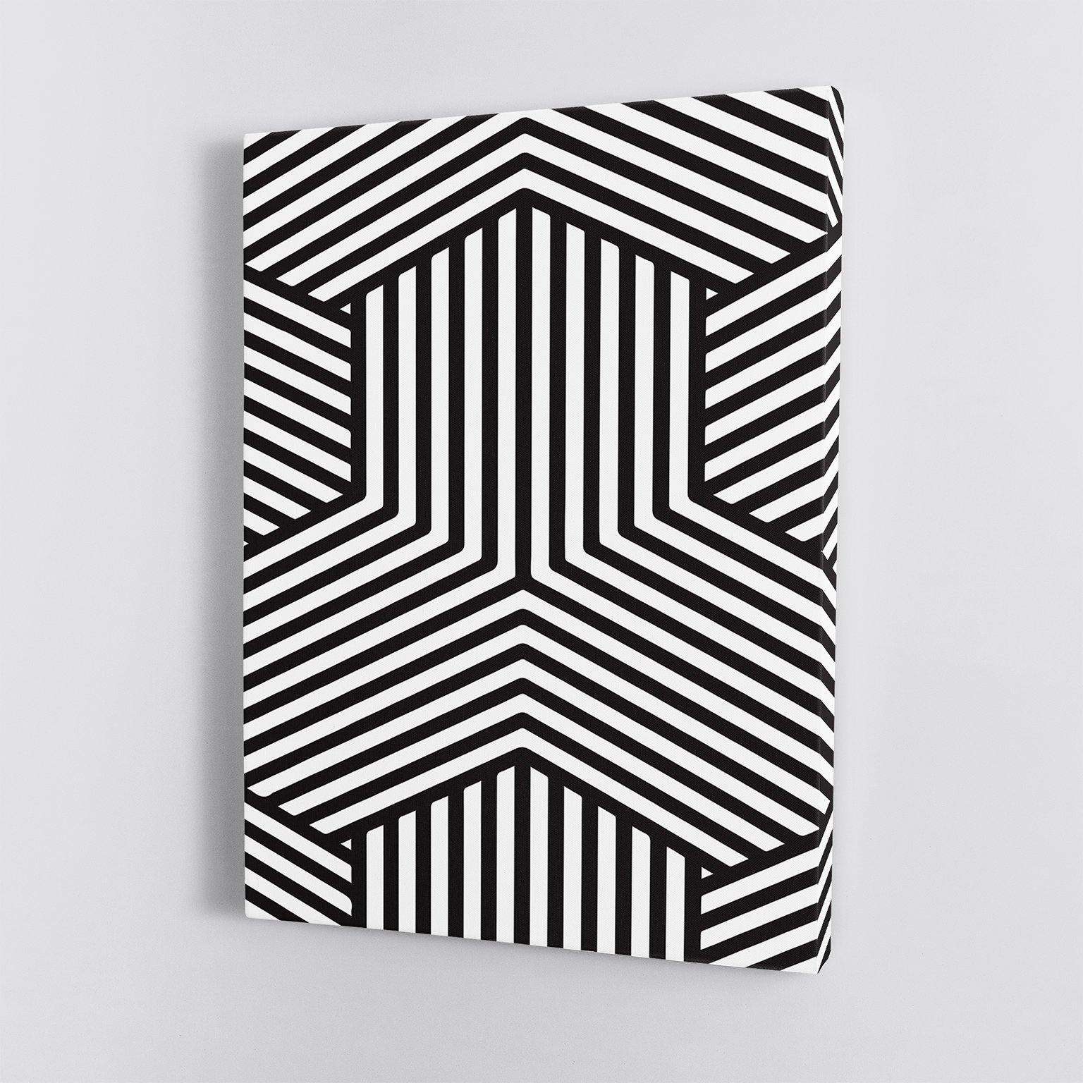 Geometric Vibes Canvas Wido 