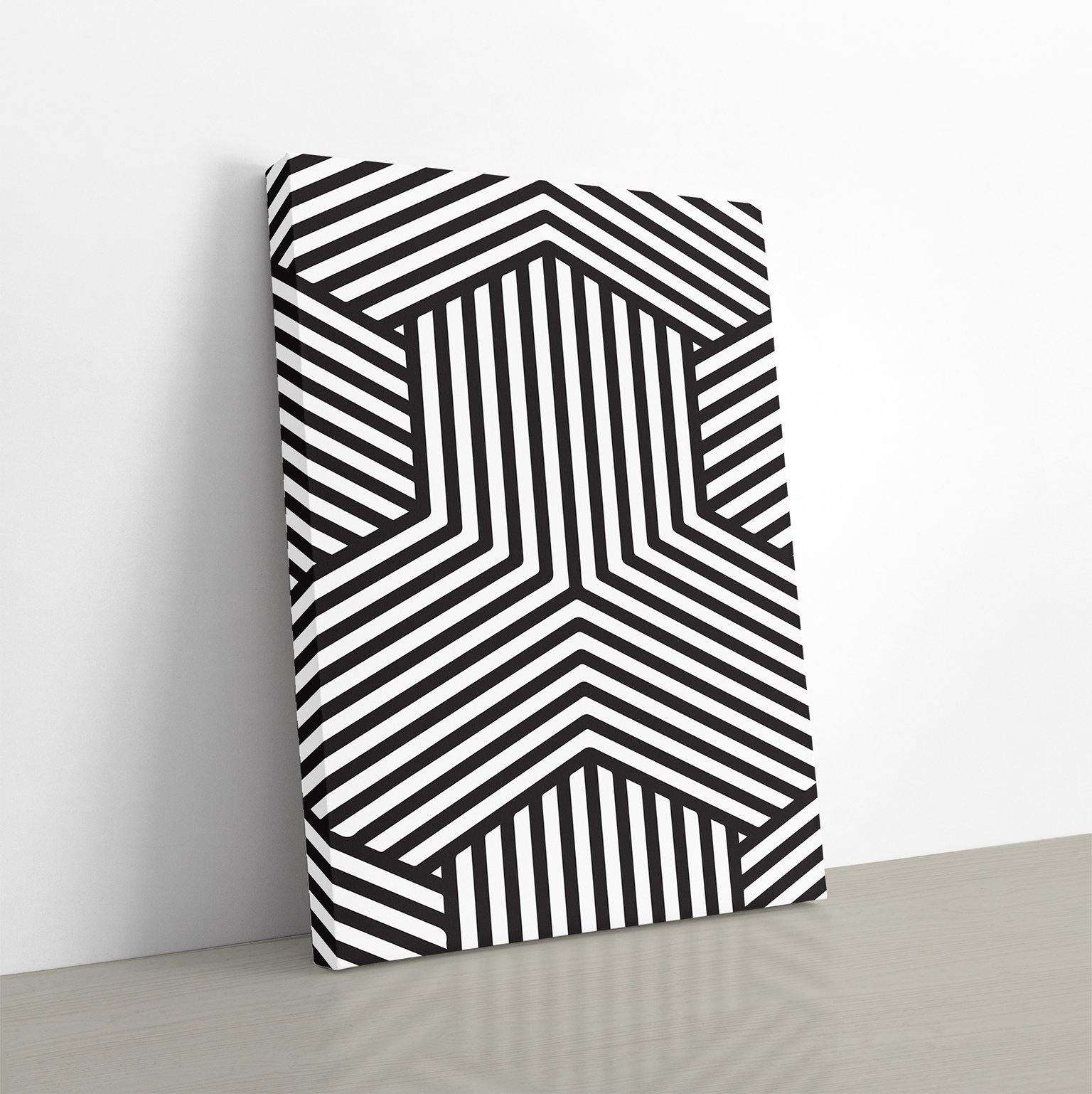 Geometric Vibes Canvas Wido 