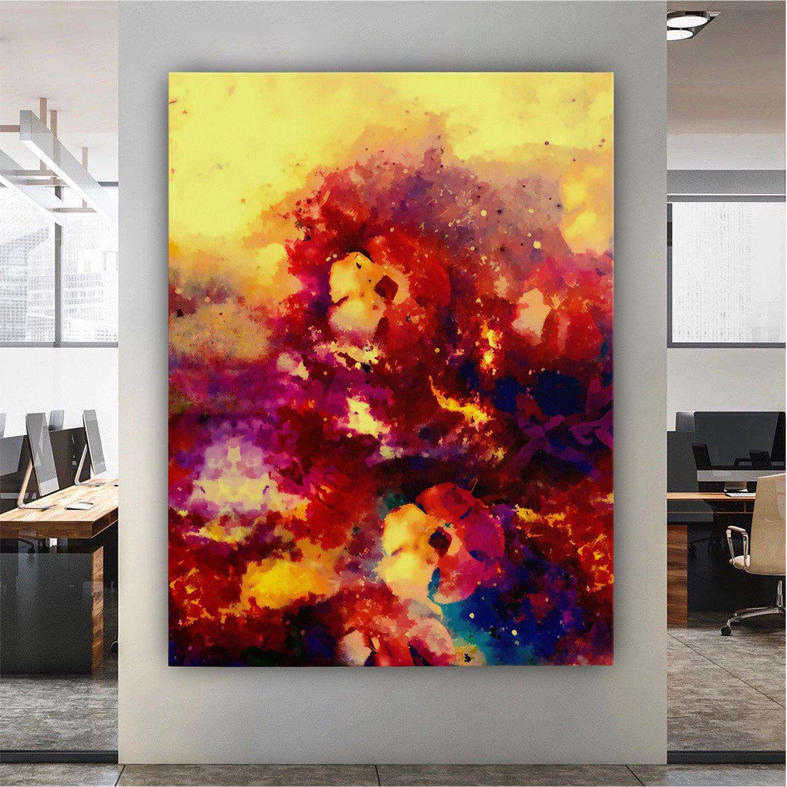 Wild Flowers Canvas Wido 