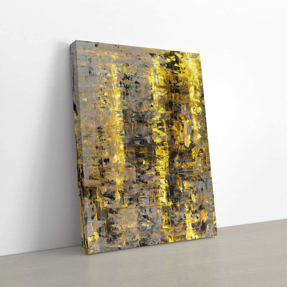 Abstract Gold Canvas Wido 