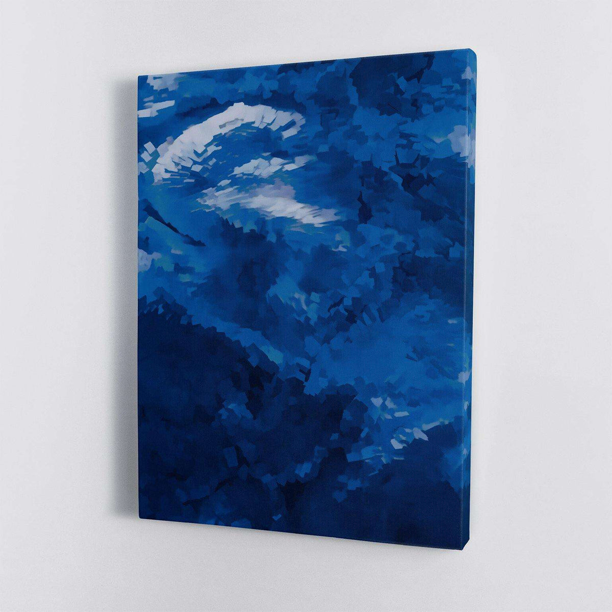 Blue Abstract II Canvas Wido 