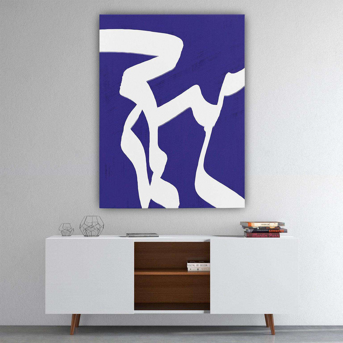 Electric Blue Canvas Wido 