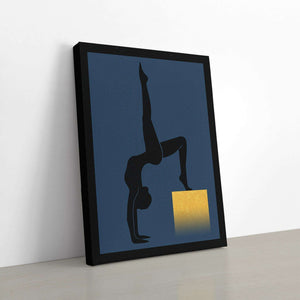 Golden Yoga III Canvas Wido 
