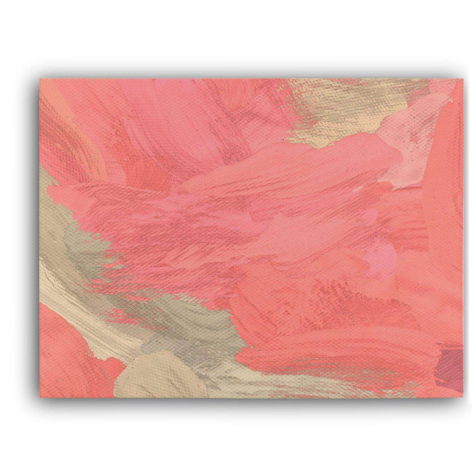 Pink Abstract Canvas Wido 