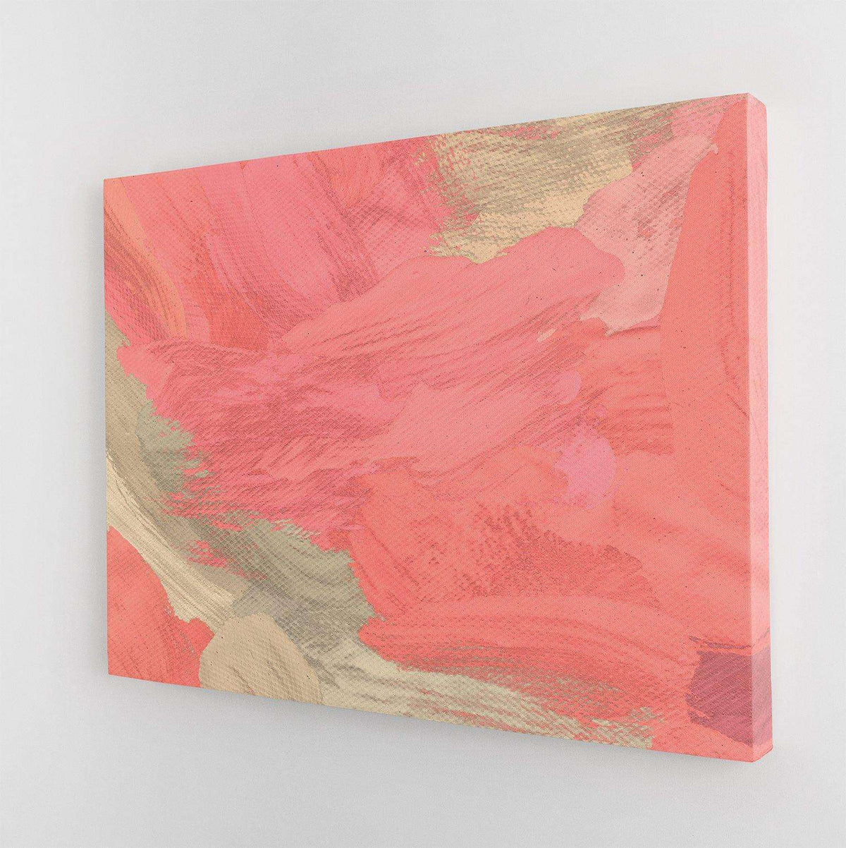 Pink Abstract Canvas Wido 