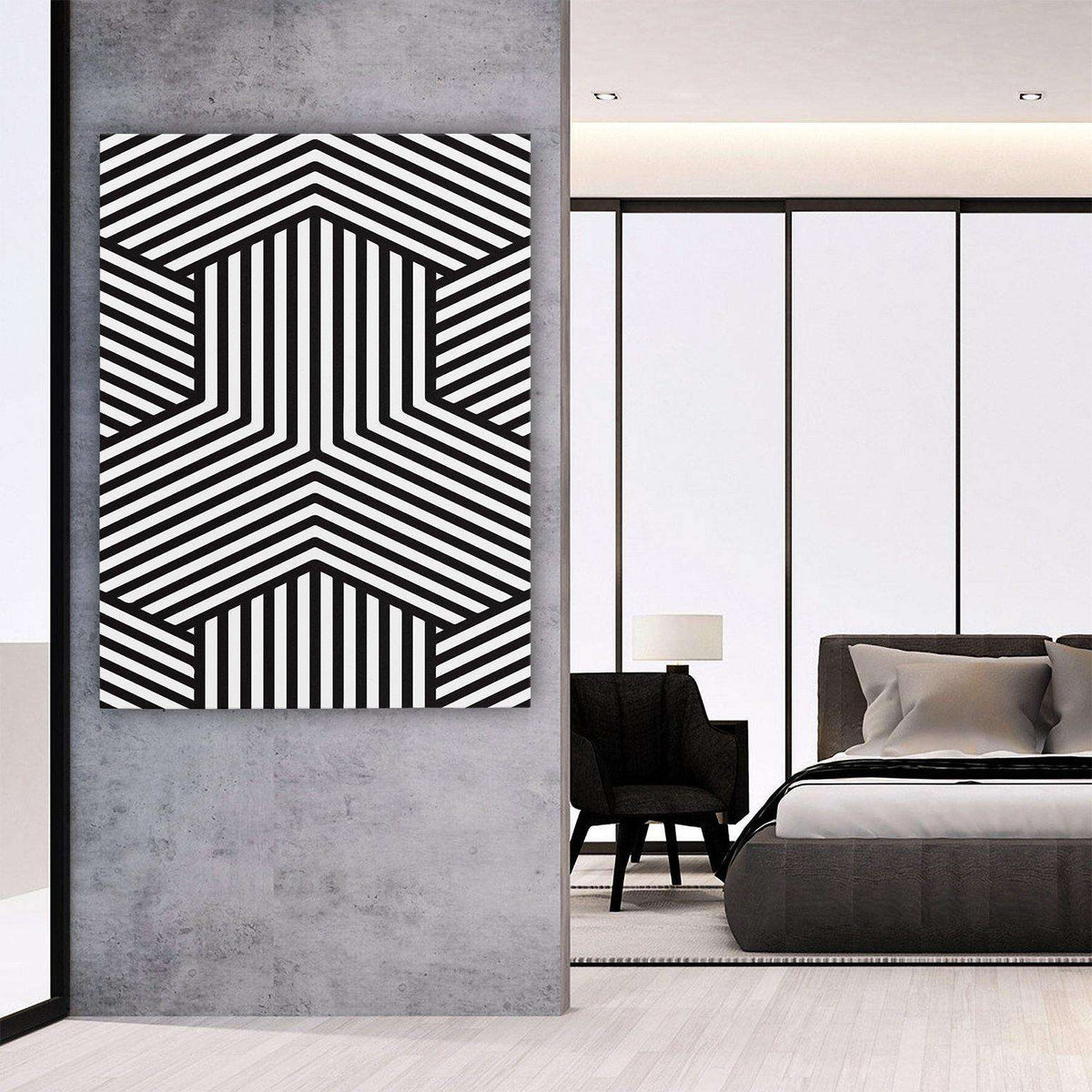 Geometric Vibes Canvas Wido 