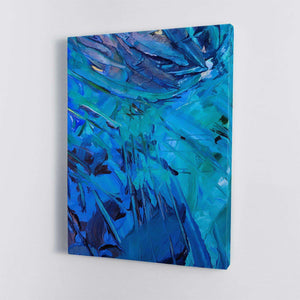 Blue Abstract I Canvas Wido 