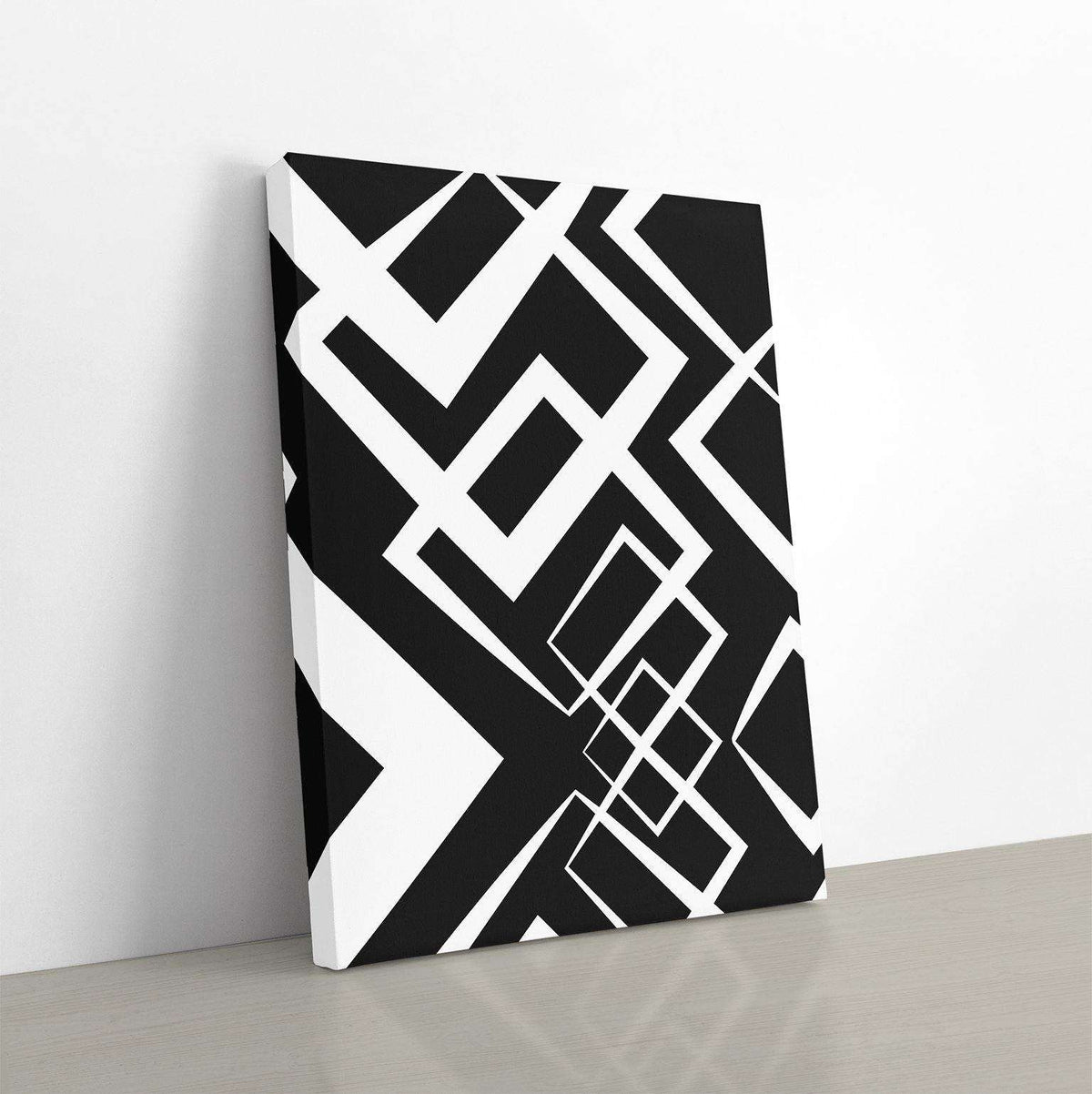 Dark Geometry Canvas Wido 