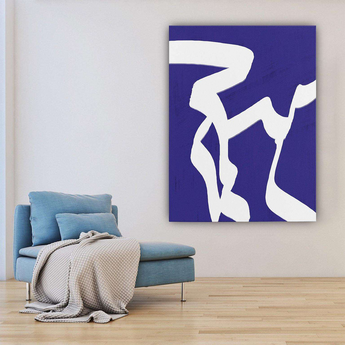 Electric Blue Canvas Wido 