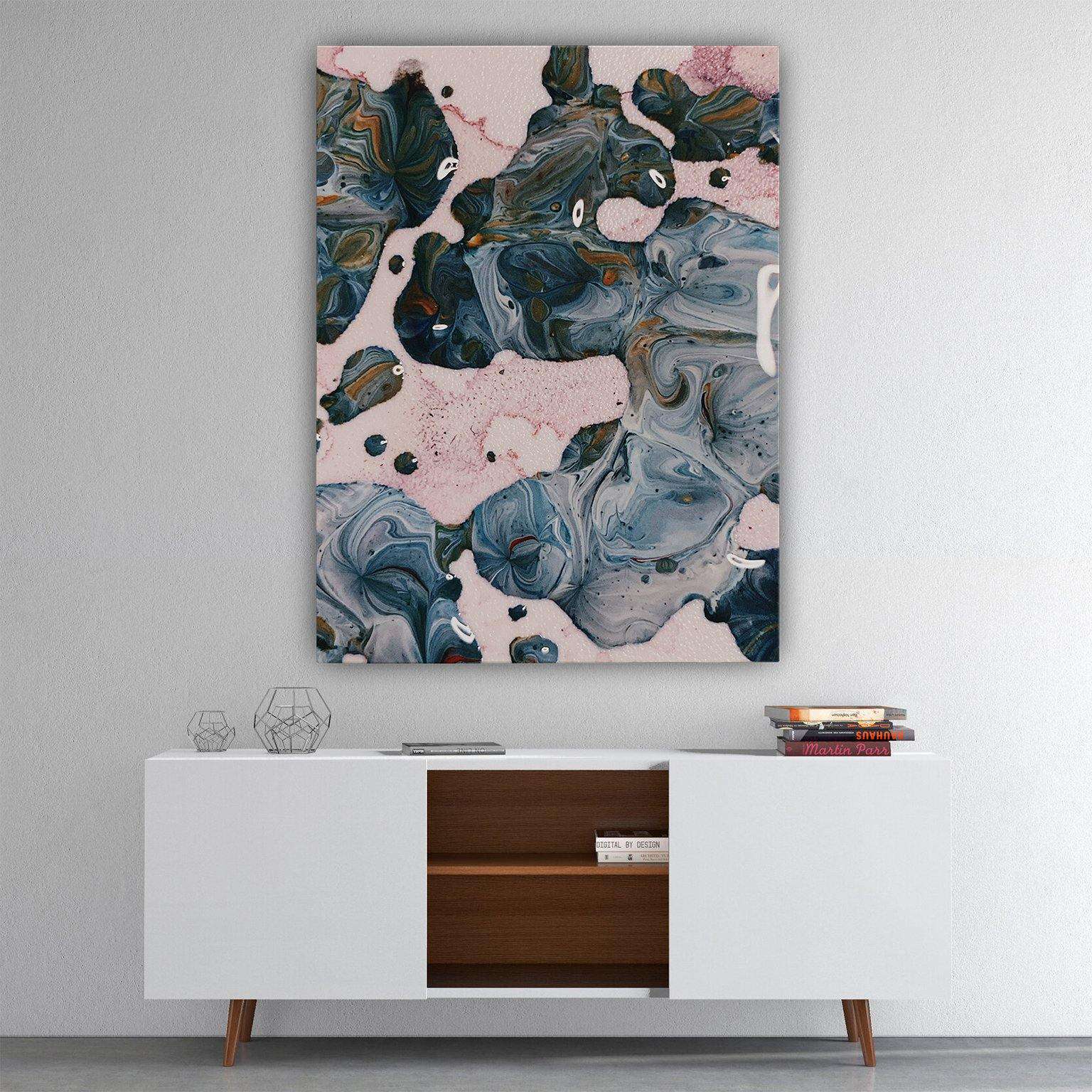 Soft Abstract Canvas Wido 