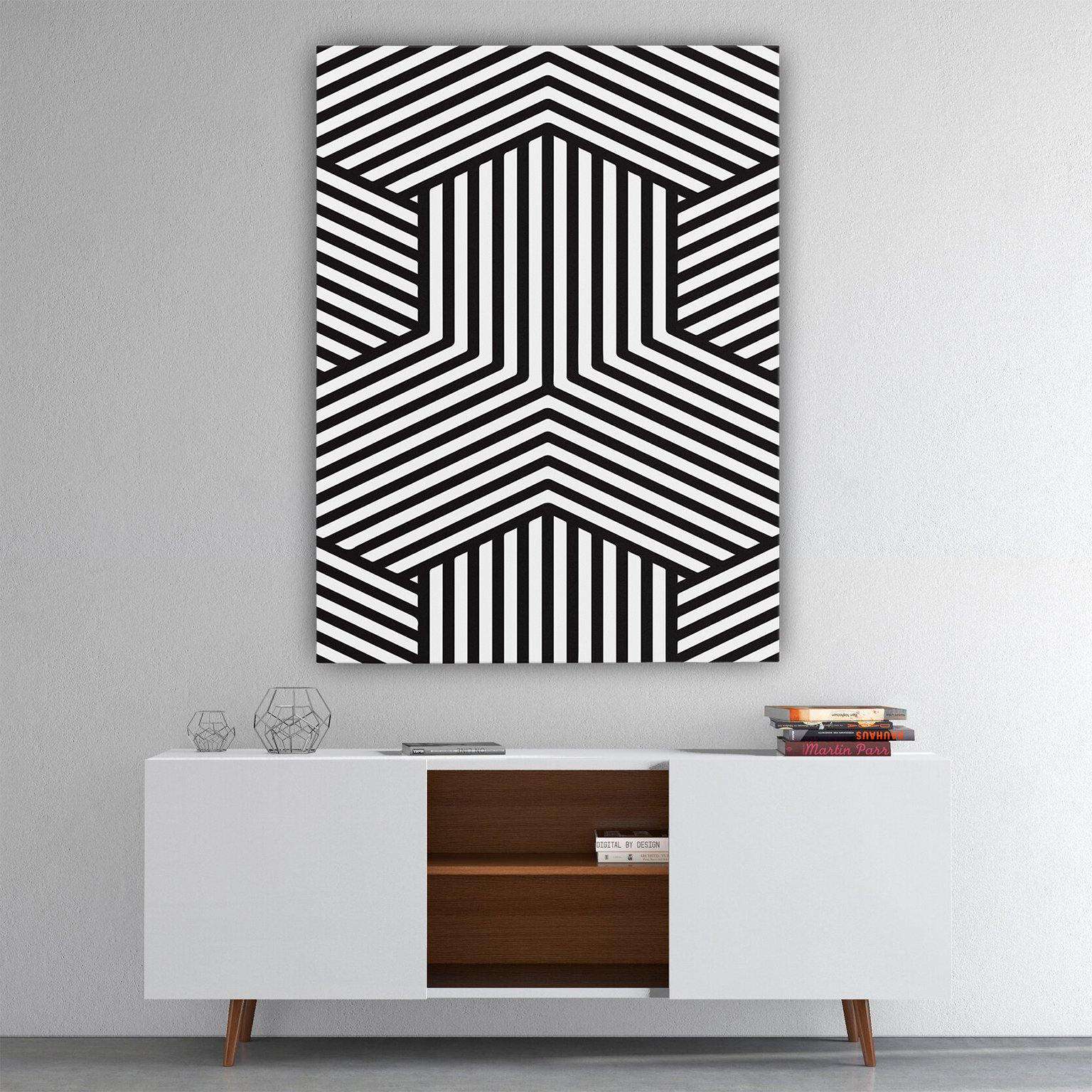 Geometric Vibes Canvas Wido 