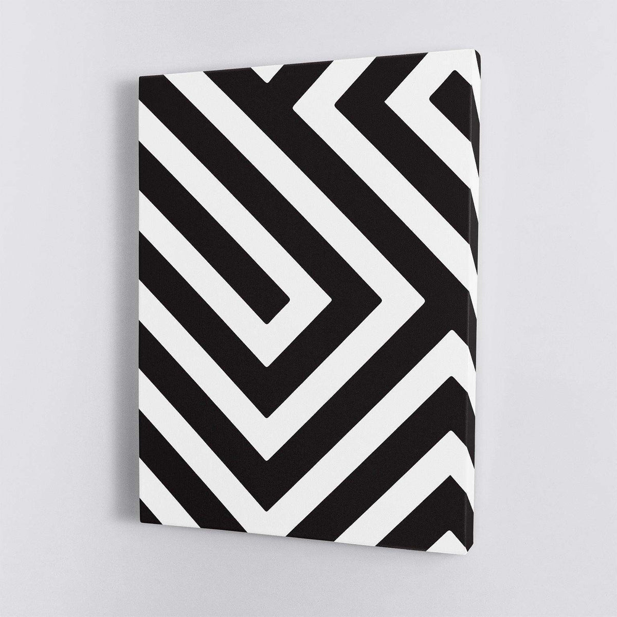 Abstract Geometric Lines Canvas Wido 