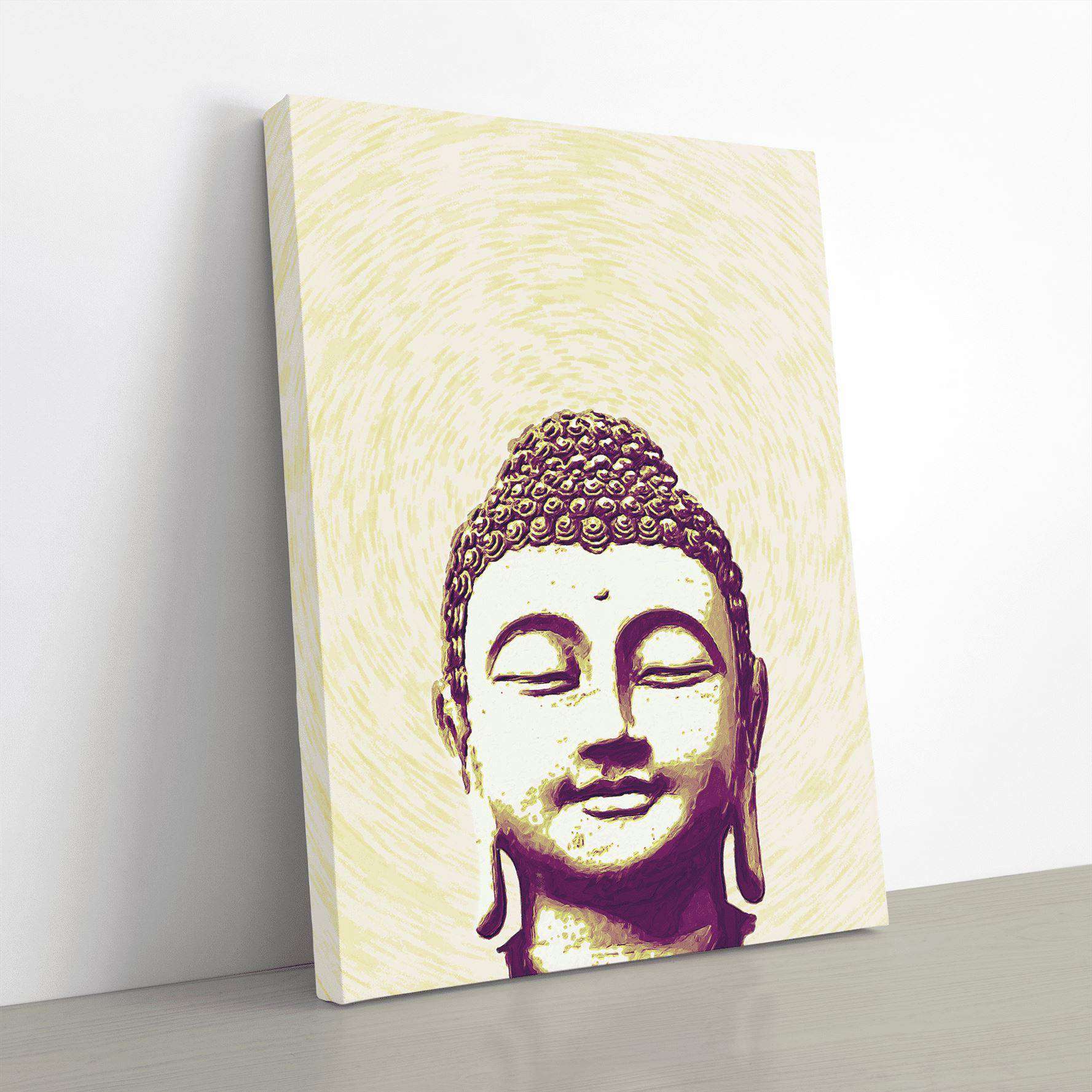 Peaceful Buddha Canvas Wido 