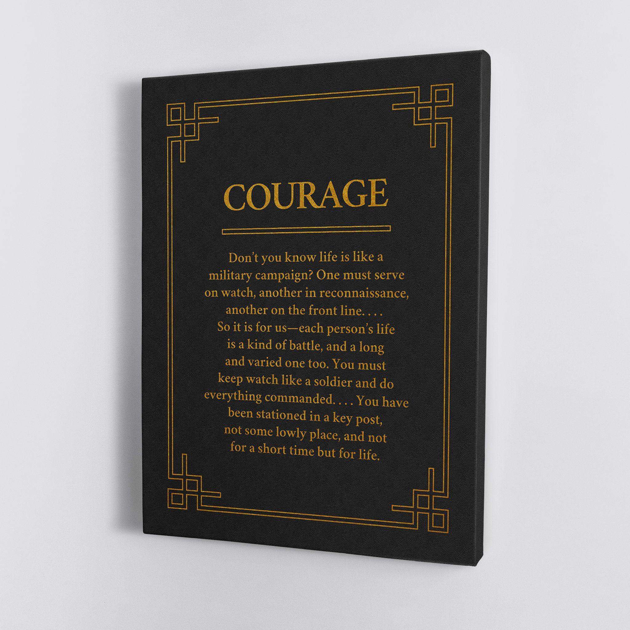 Courage Canvas Wido 