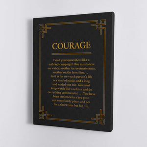 Courage Canvas Wido 60x90 cm / 24x36″ Marble 