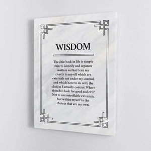 Wisdom Canvas Wido 60x90 cm / 24x36″ Marble 