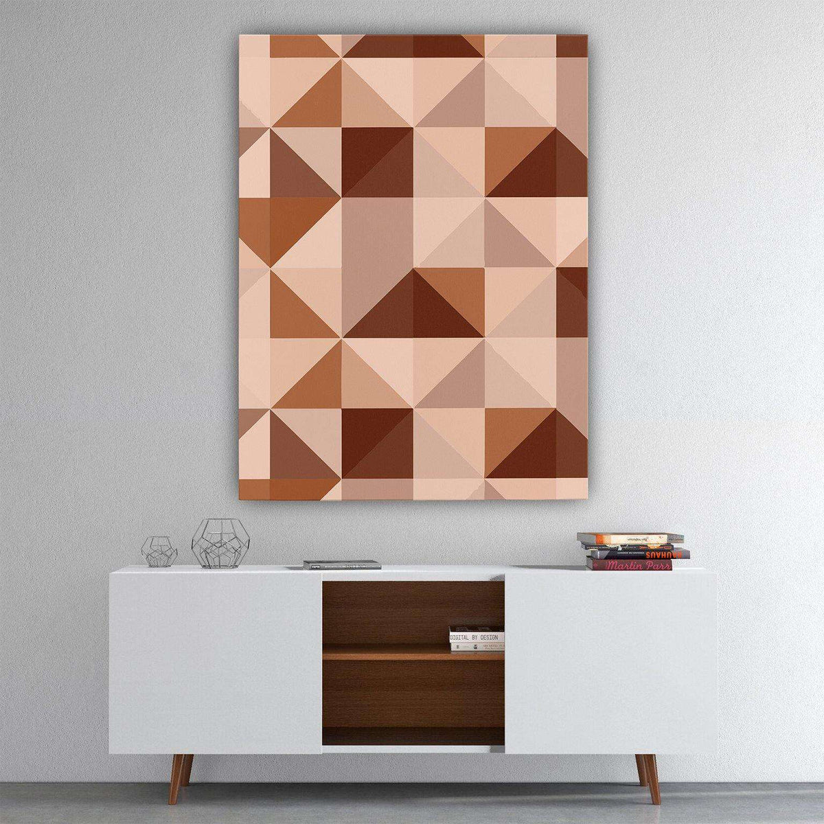 Abstract Geometry Canvas Wido 