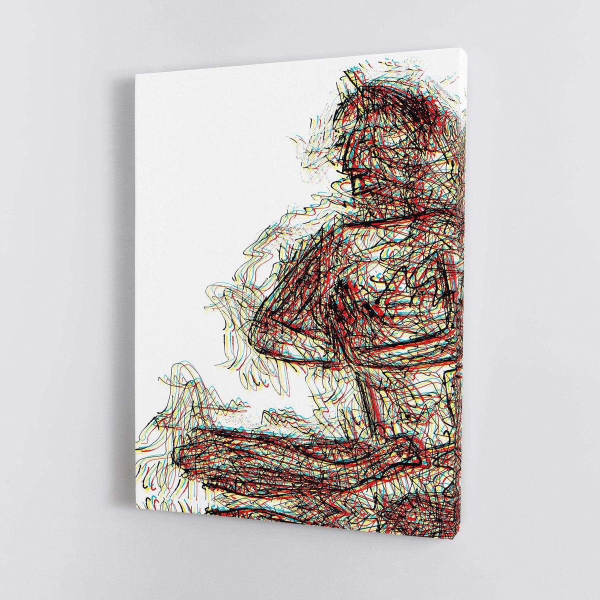 Meditation Happiness Canvas Wido 