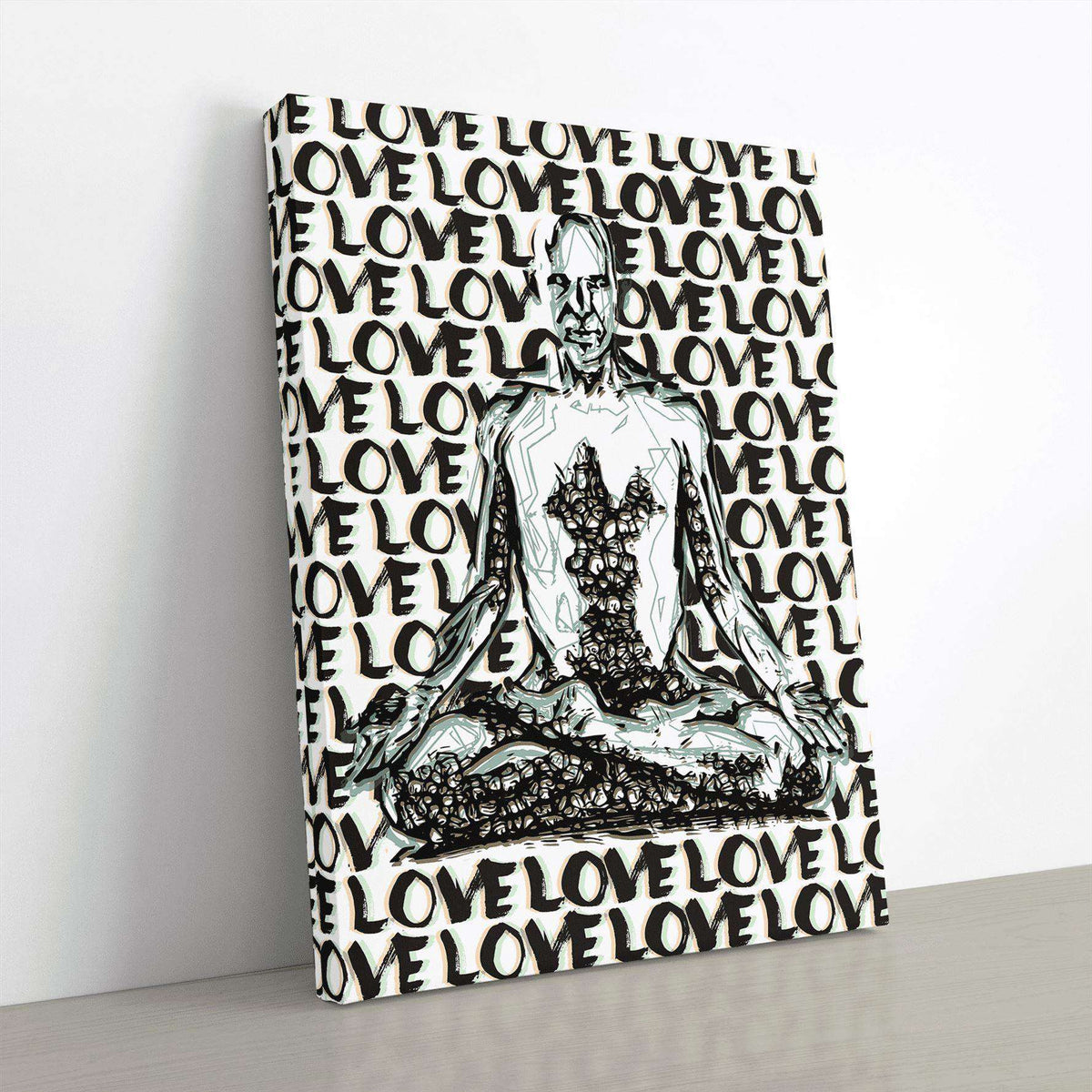 Meditation Is Love II Canvas Wido 