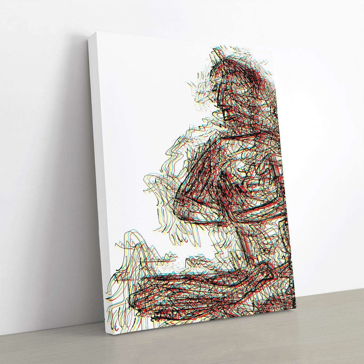 Meditation Happiness Canvas Wido 