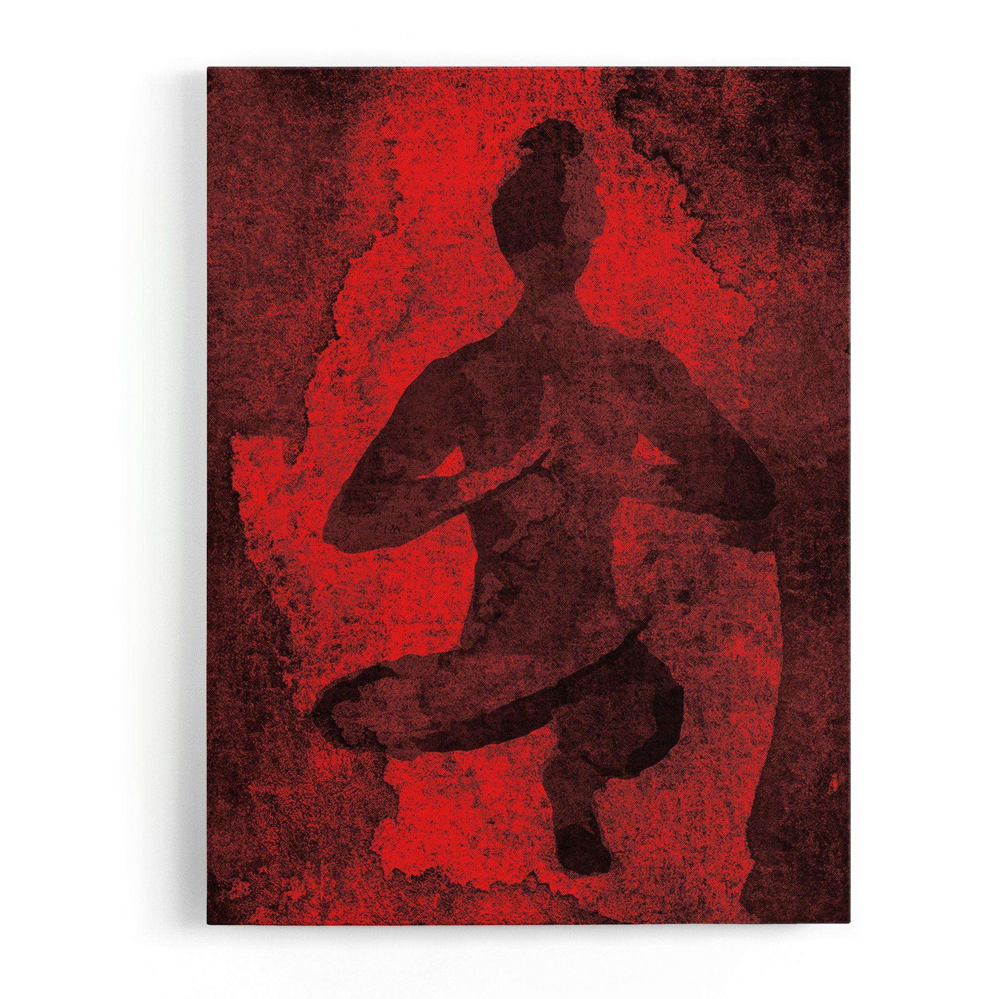 Yoga Abstract Canvas Wido 