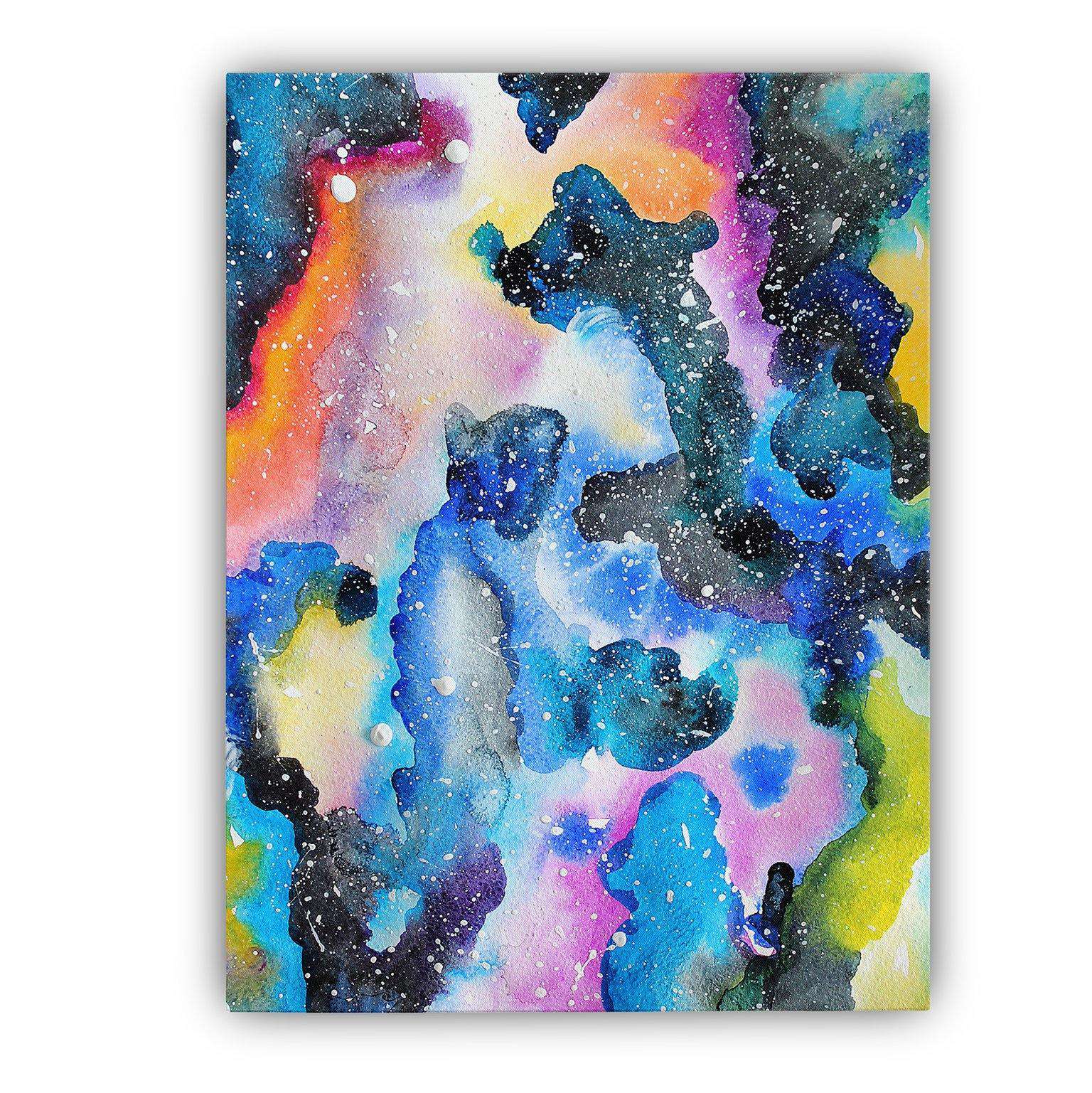 Blueish Vibes Canvas Wido 