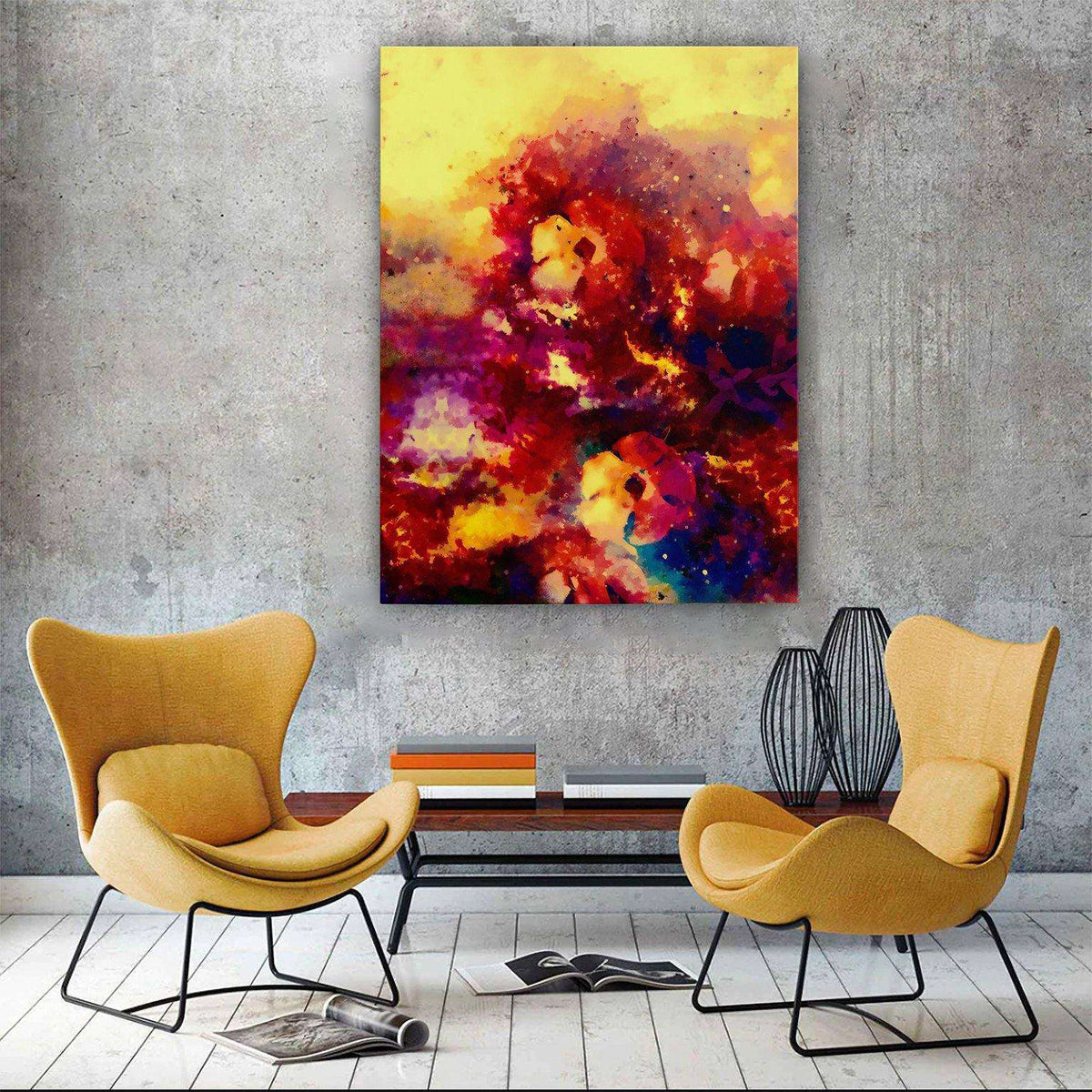 Wild Flowers Canvas Wido 