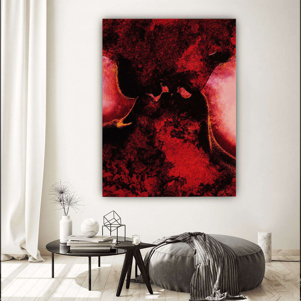 The Kiss Canvas Wido 