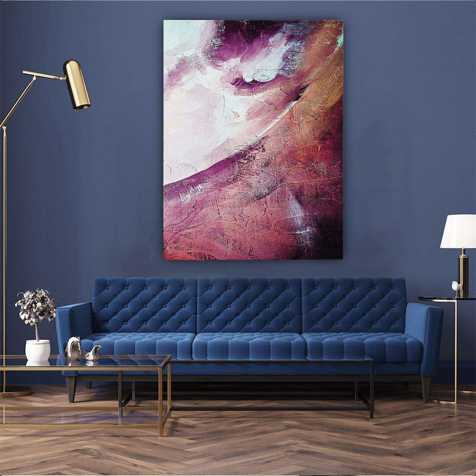 Purple Feelings Canvas Wido 