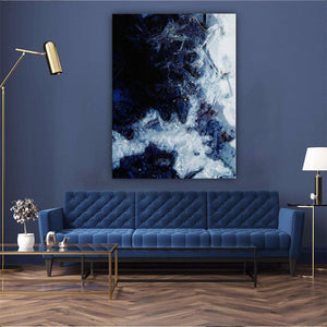 Icy Abstract Canvas Wido 